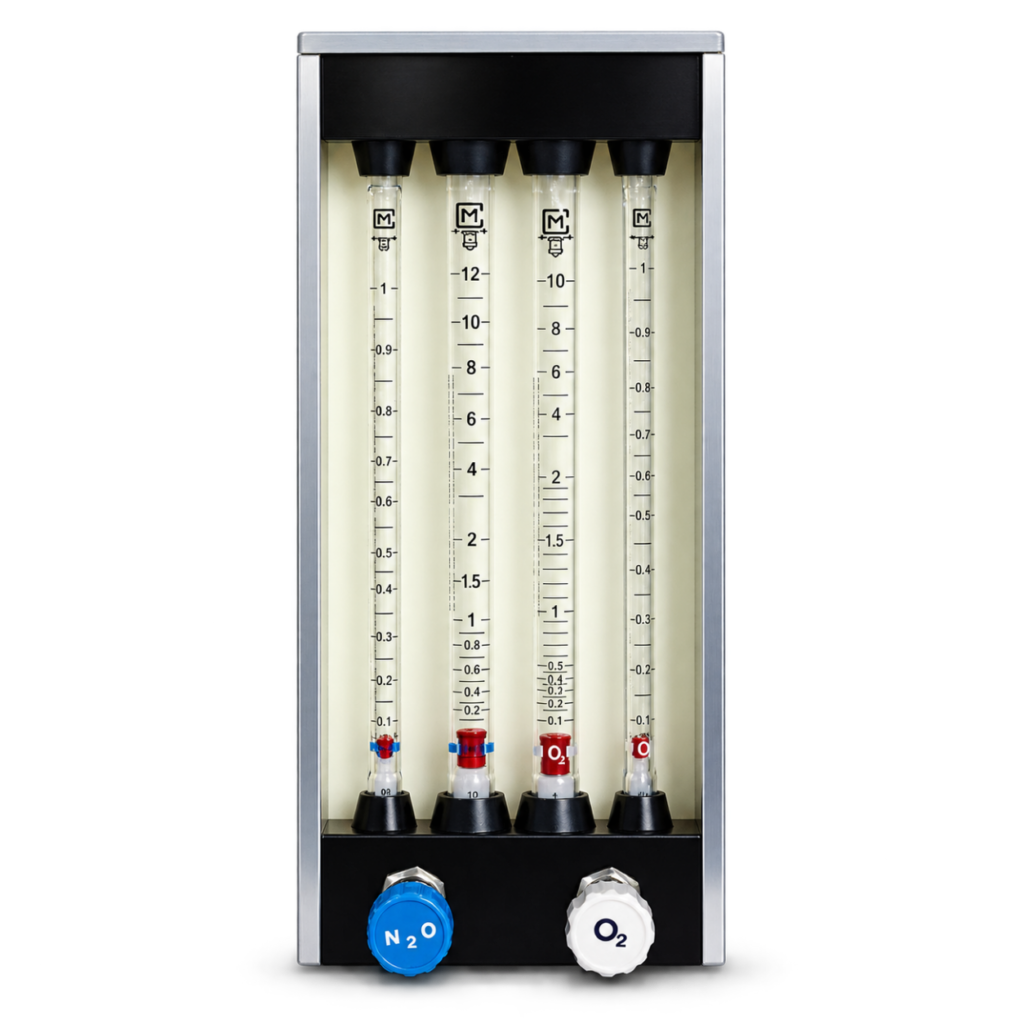 4 tube rotameter