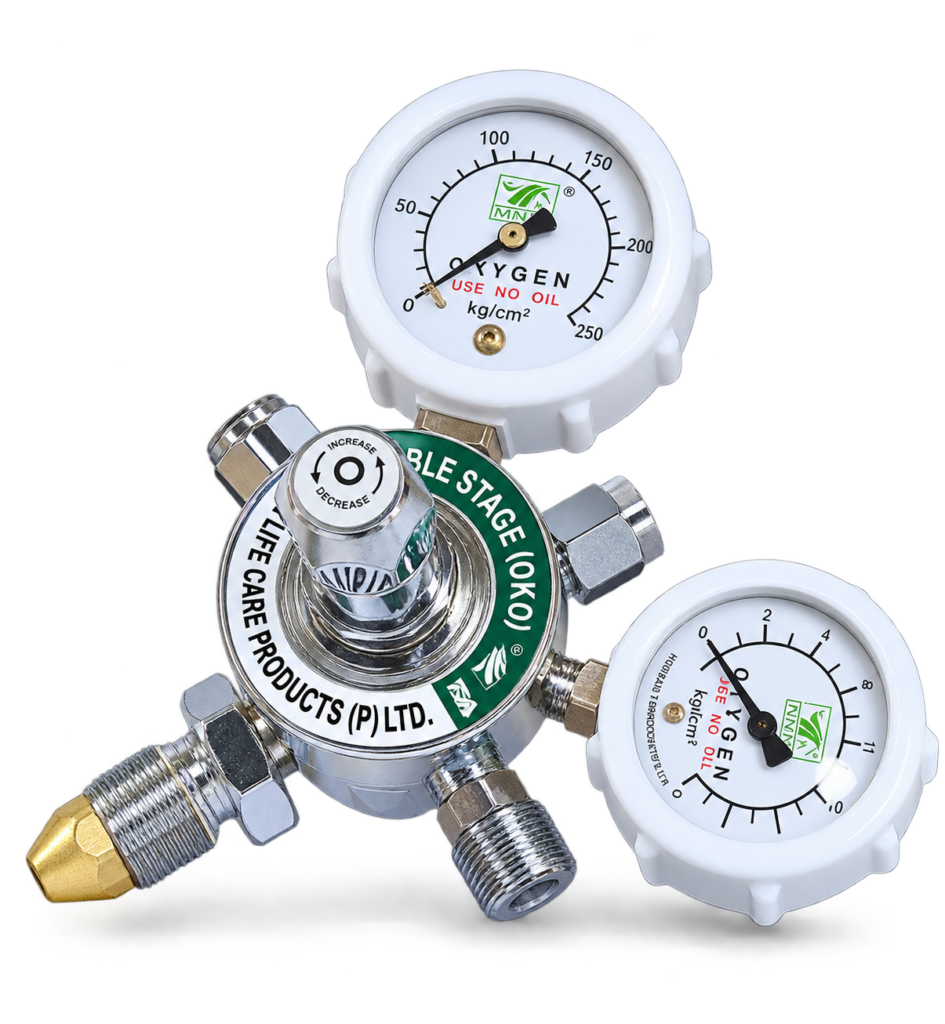 Mox Regulator Double Gauge Double Stage