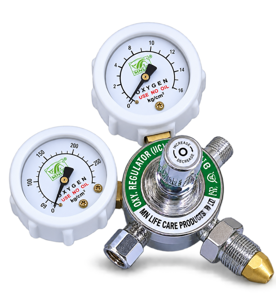 Mox Regulator Single Stage Double Gauges